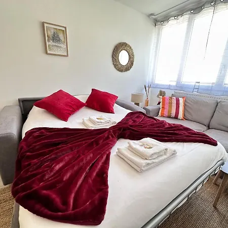 Les 3 Piliers Grand T2 Confortable Avec Parking * Reims