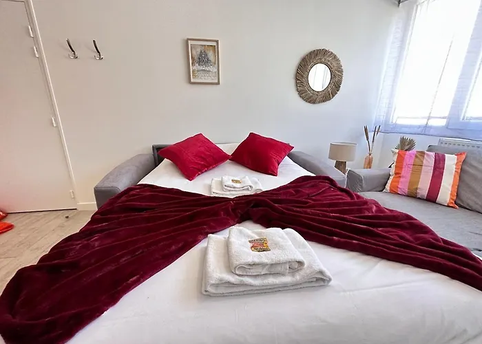 Lejlighed Les 3 Piliers Grand T2 Confortable Avec Parking Reims