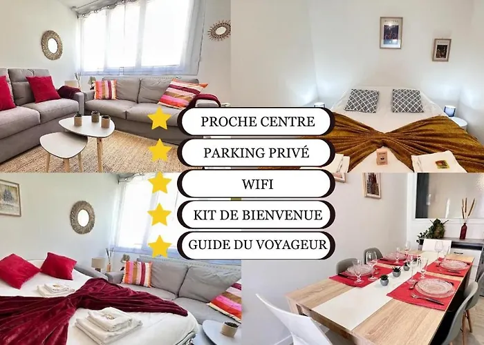 Lejlighed Les 3 Piliers Grand T2 Confortable Avec Parking